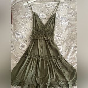 Green Lace Sundress